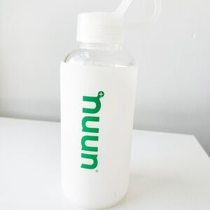 h2go Karma 16 oz Glass Water Bottle (Nuun Branded) - Brand New